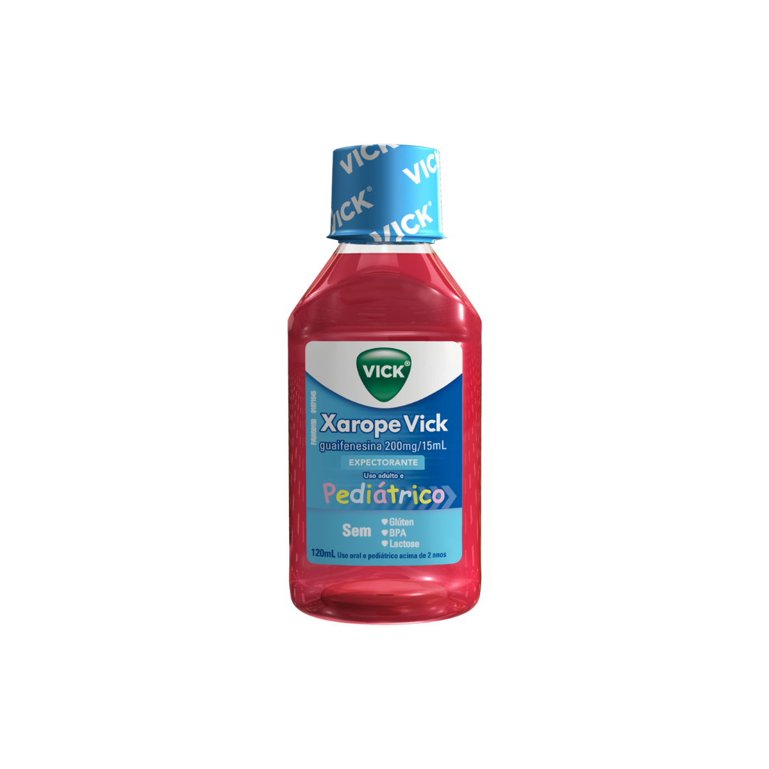 Xarope Vick Pediátrico Expectorante (120ml)