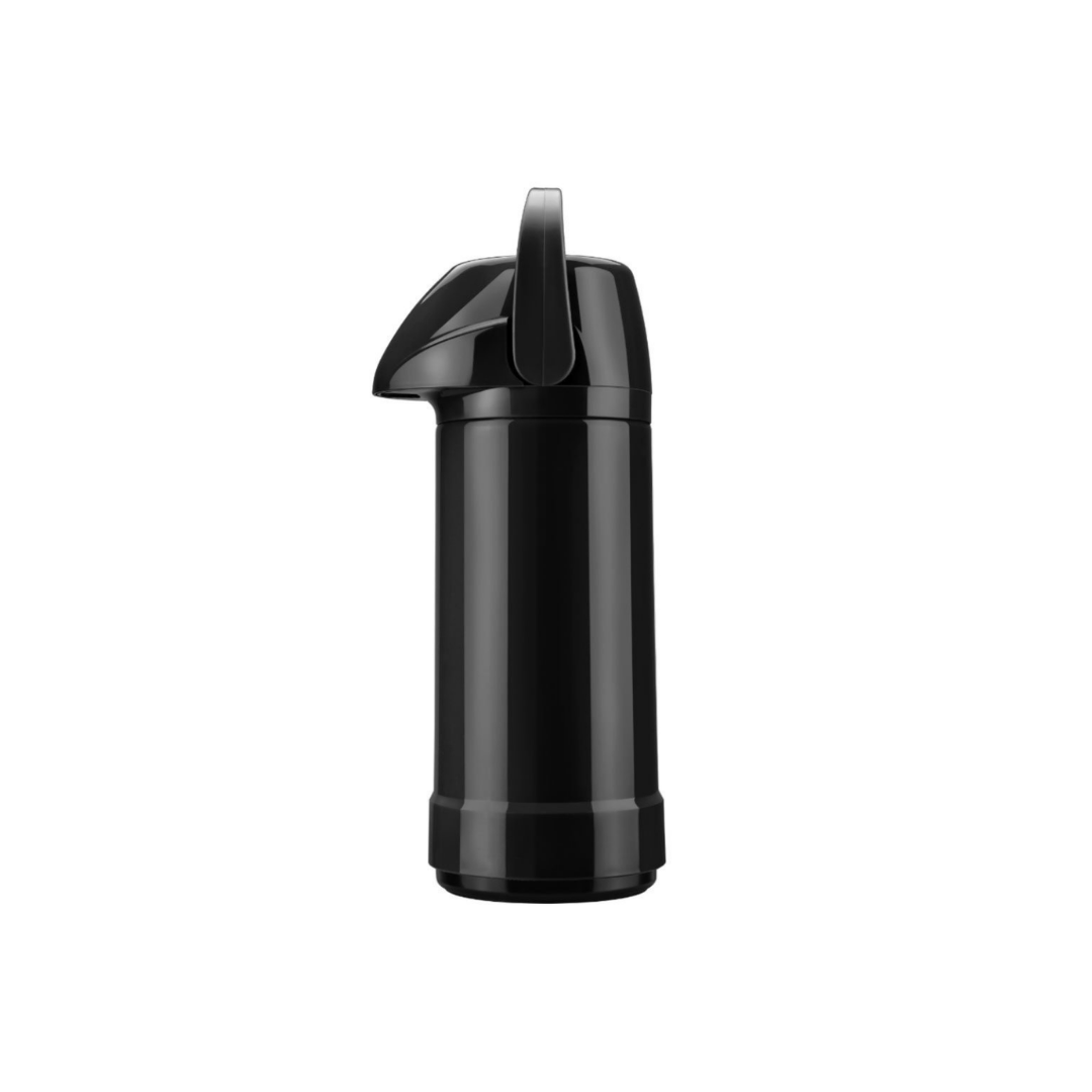 Garrafa Térmica Preta Magic Pump Termolar (1.8L)