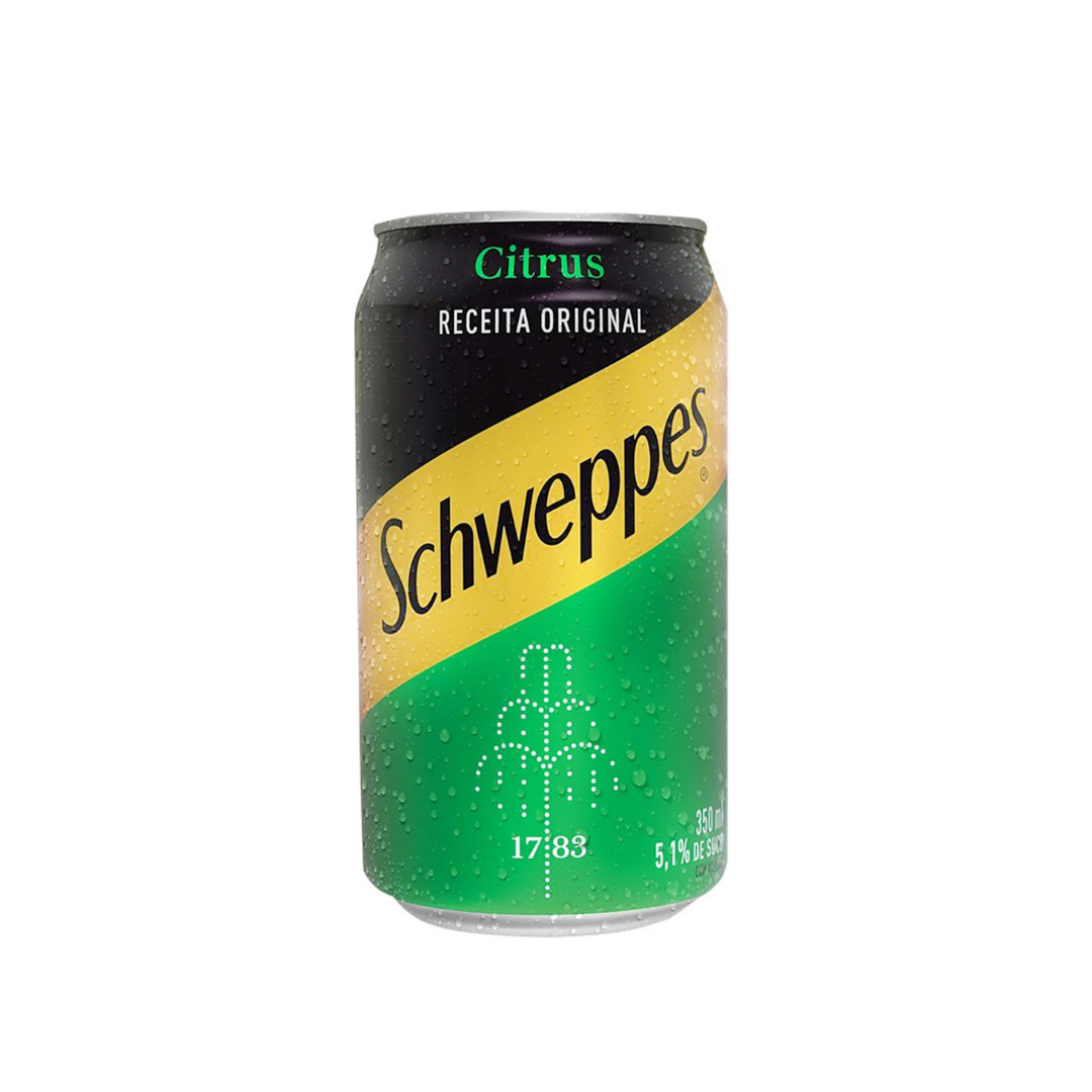 Schweppes Refrigerante Citrus Original Lata (350ml).