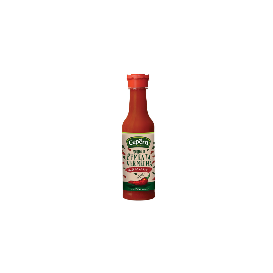 Cepera Molho de Pimenta Vermelha (150ml)