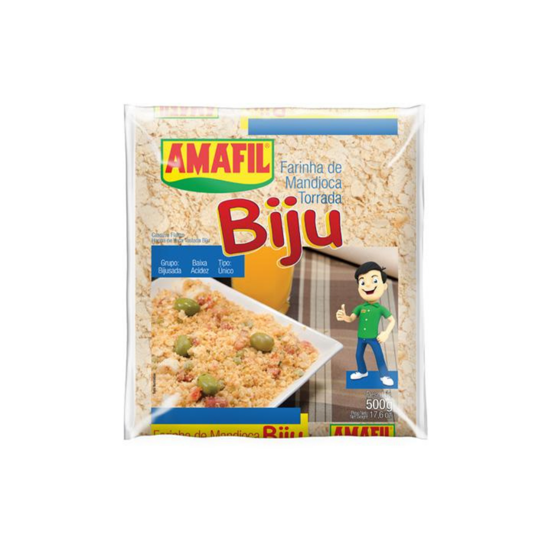 Amafil Farinha de Mandioca Torrada Biju (500g)