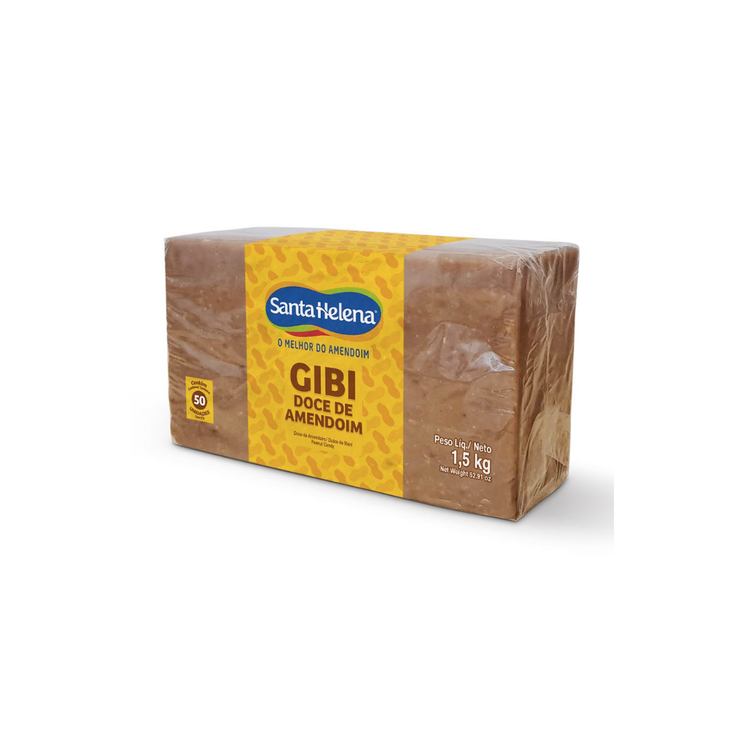 Santa Helena Doce Amendoim Gibi (1,5Kg)