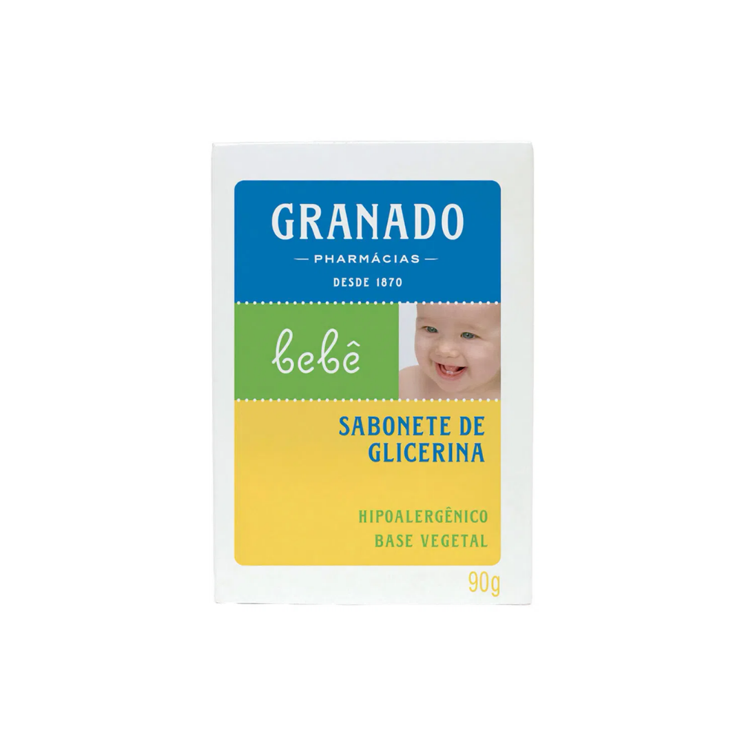 Granado Sabonete em Barra de Glicerina Bebê Tradicional (90g)