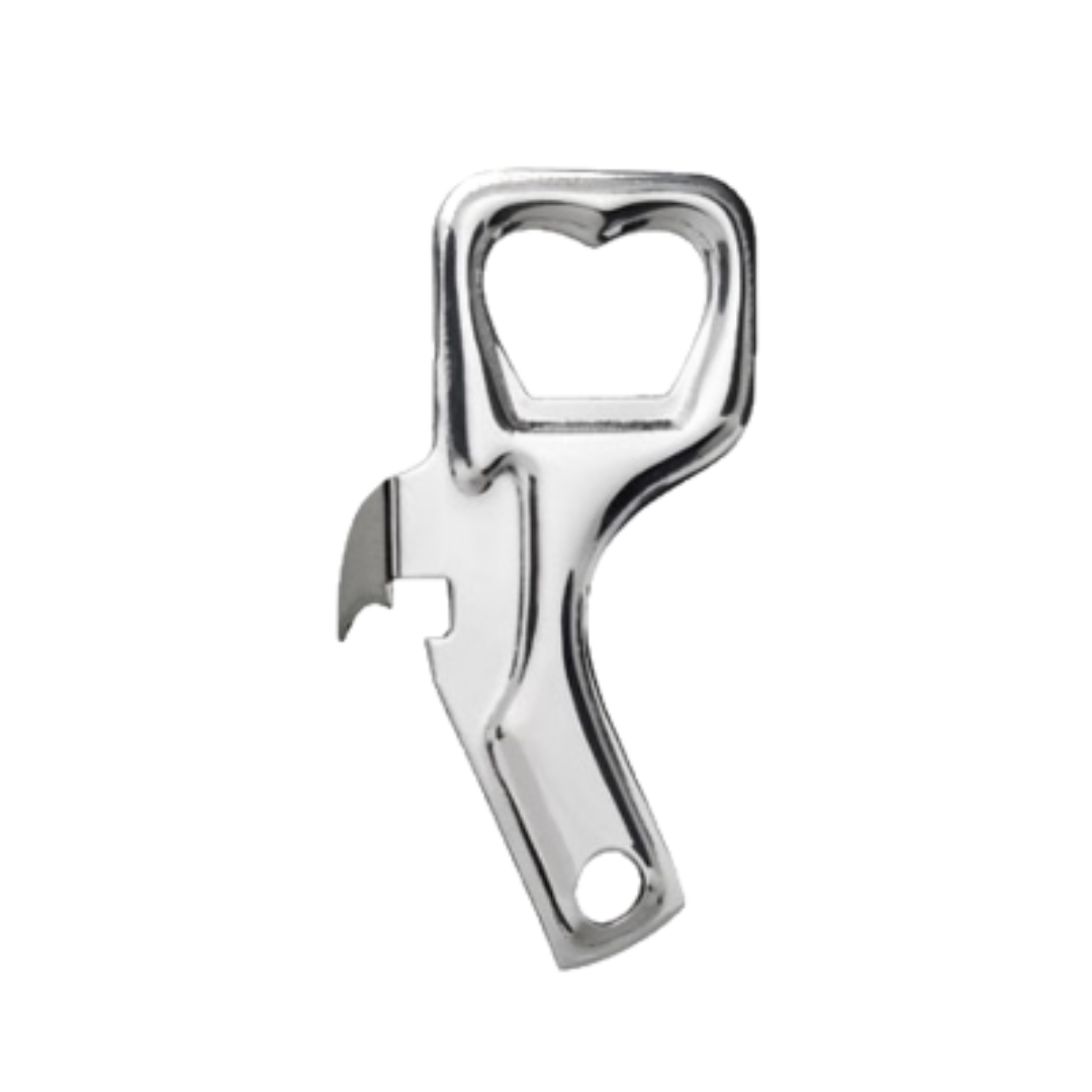 Abridor de Latas e Garrafas Aço Inox Linha Garbo