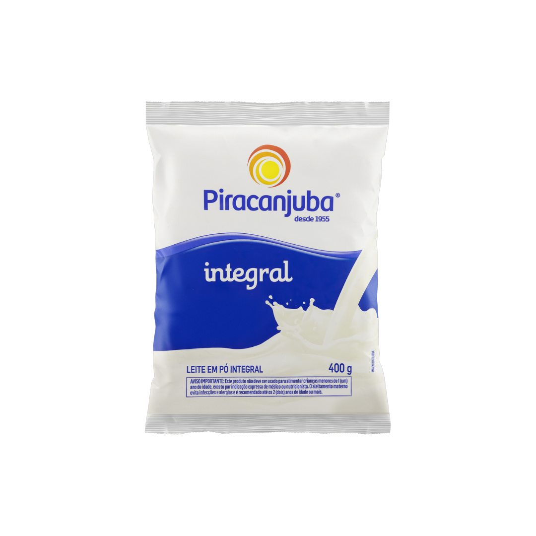 Piracanjuba Leite em Pó Integral (400g)